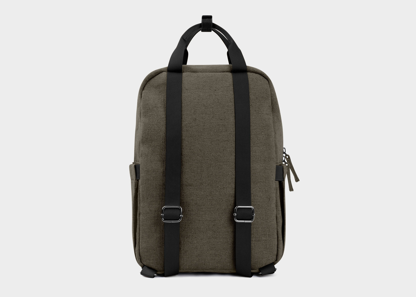 Lille Hamp Backpack i Mørkegrøn