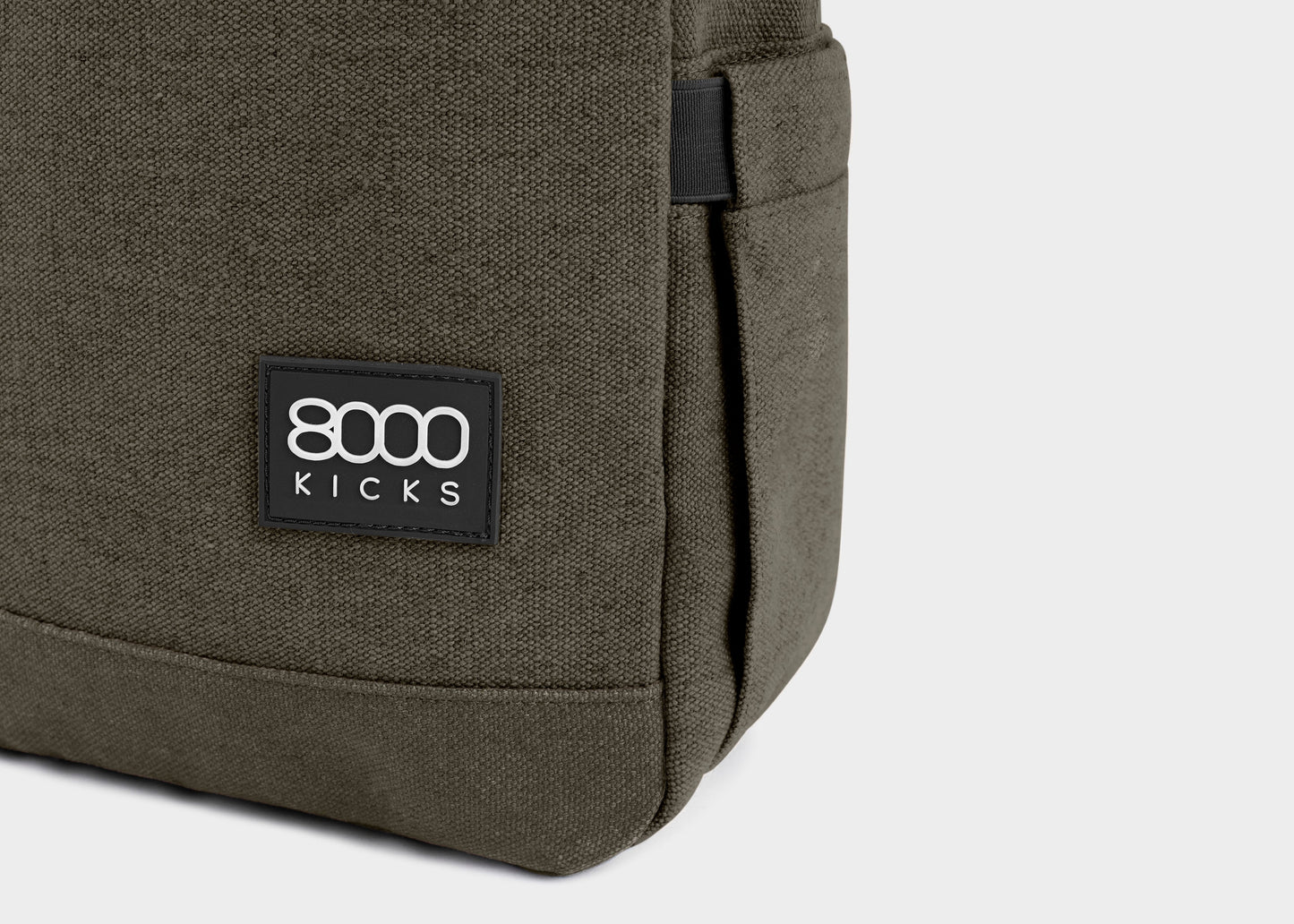 Lille Hamp Backpack i Mørkegrøn
