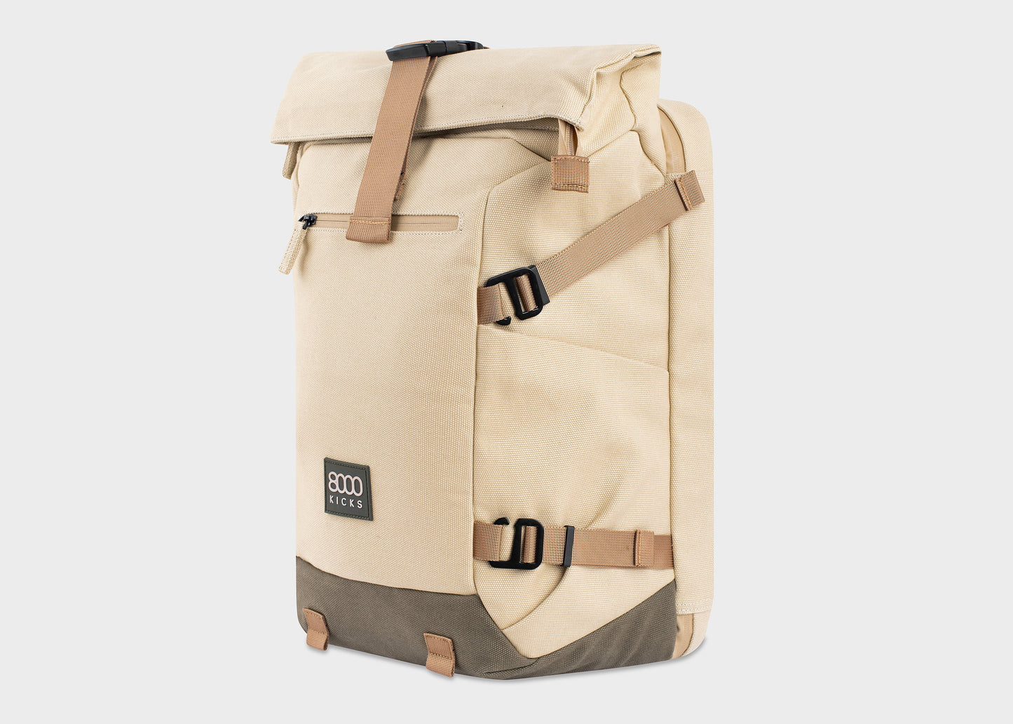 Nomad Backpack i Beige and Grøn