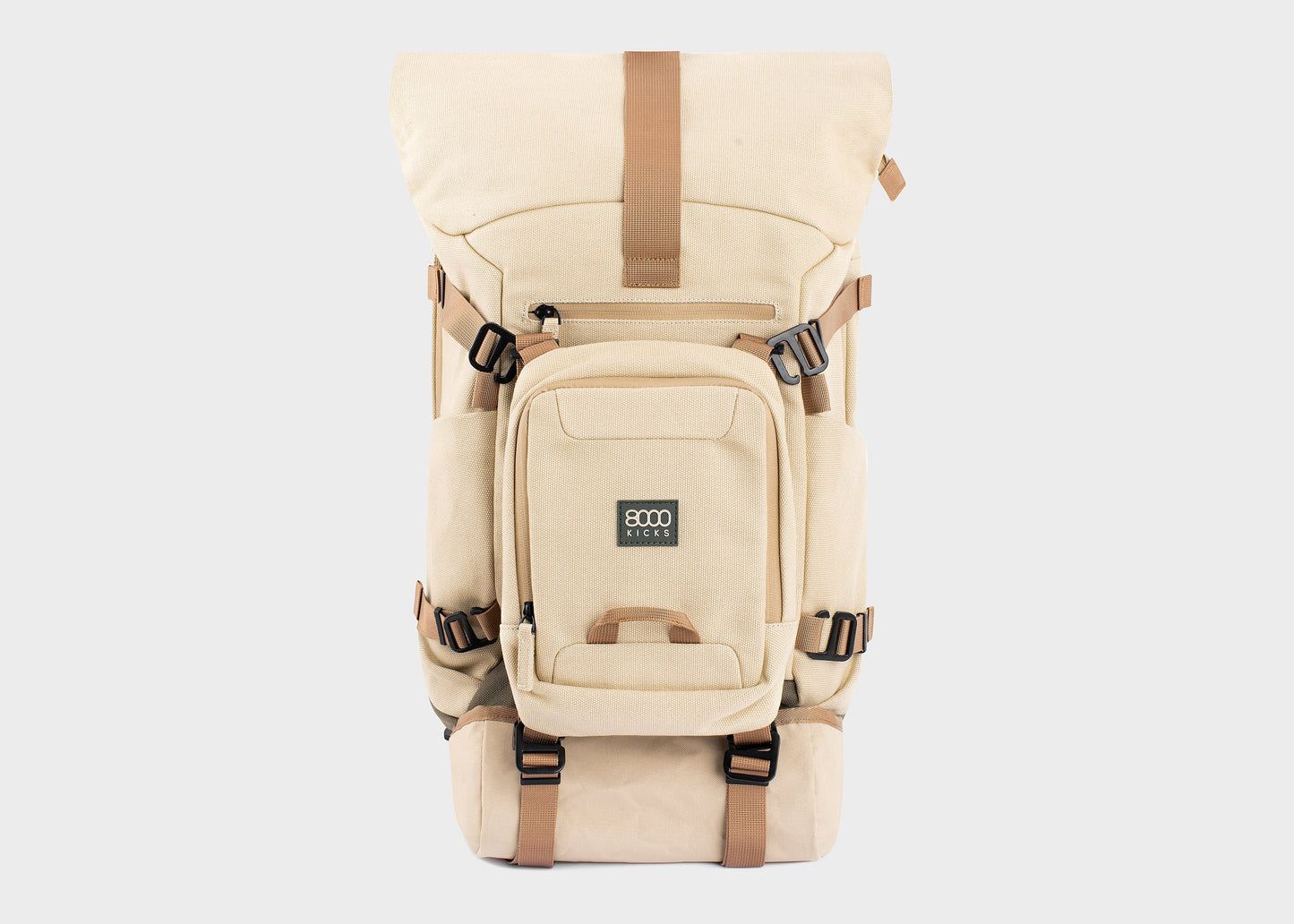 Nomad Backpack i Beige and Grøn