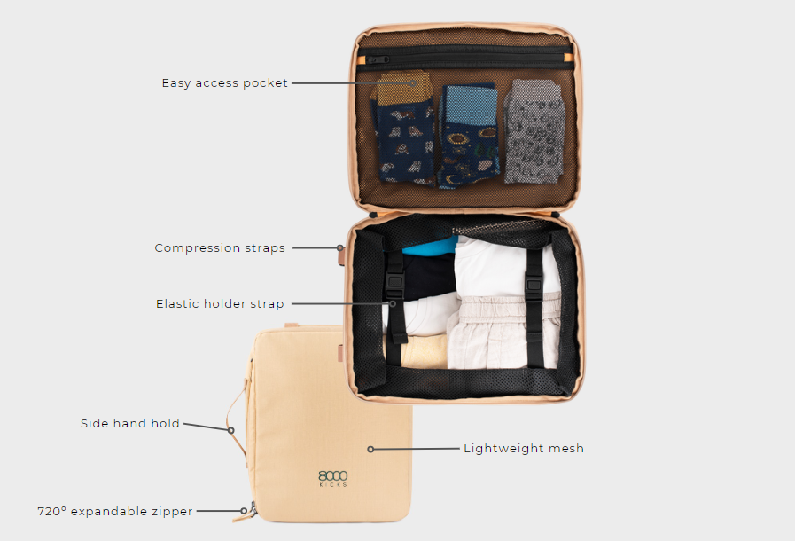 Compression Bag Beige