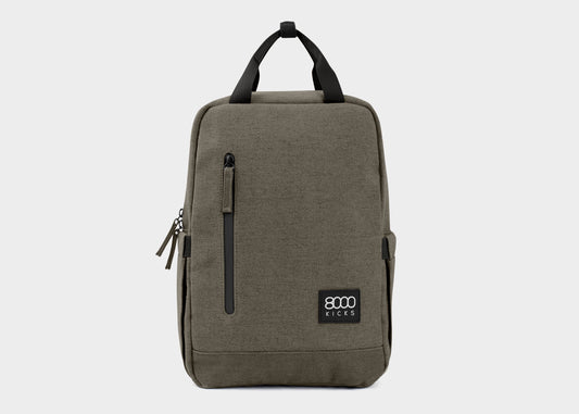 Lille Hamp Backpack i Mørkegrøn