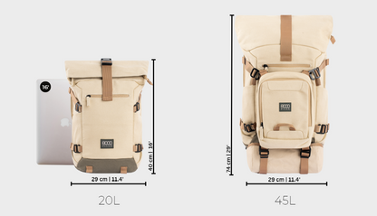 Nomad Backpack in Dark Green