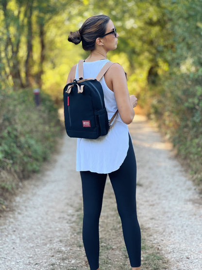 Lille Hamp Backpack i Sort